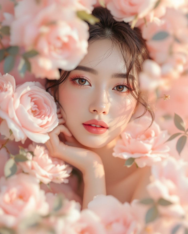 花语呢喃的浪漫梦境 - 美女图片秀浪漫花语写真图集