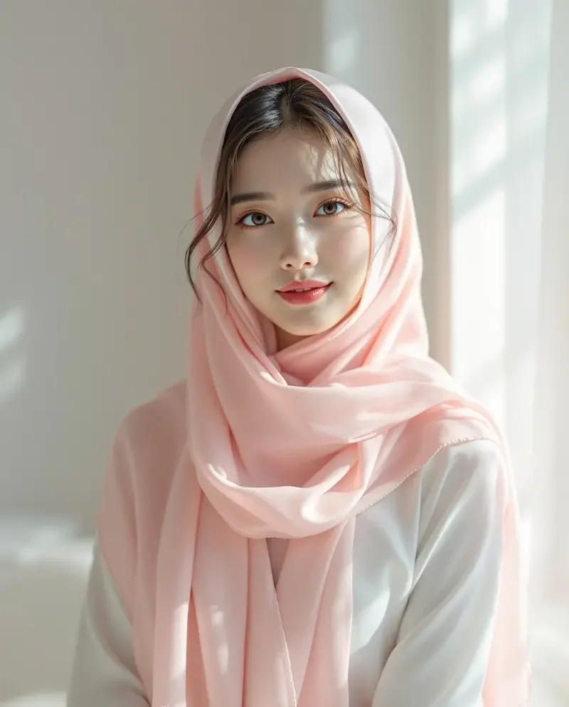 美女图片秀图集内页 - 清晨的静谧