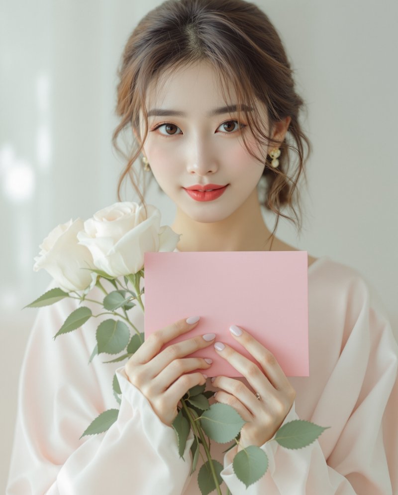 编辑精选：白色情人节的信笺 - 美女图片秀